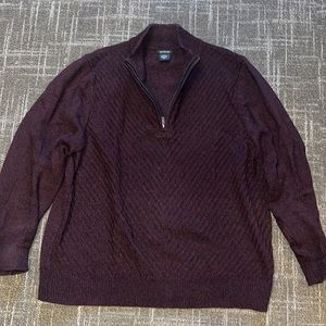 Men’s Calvin Klein 3/4 neck Zip up Sweater
